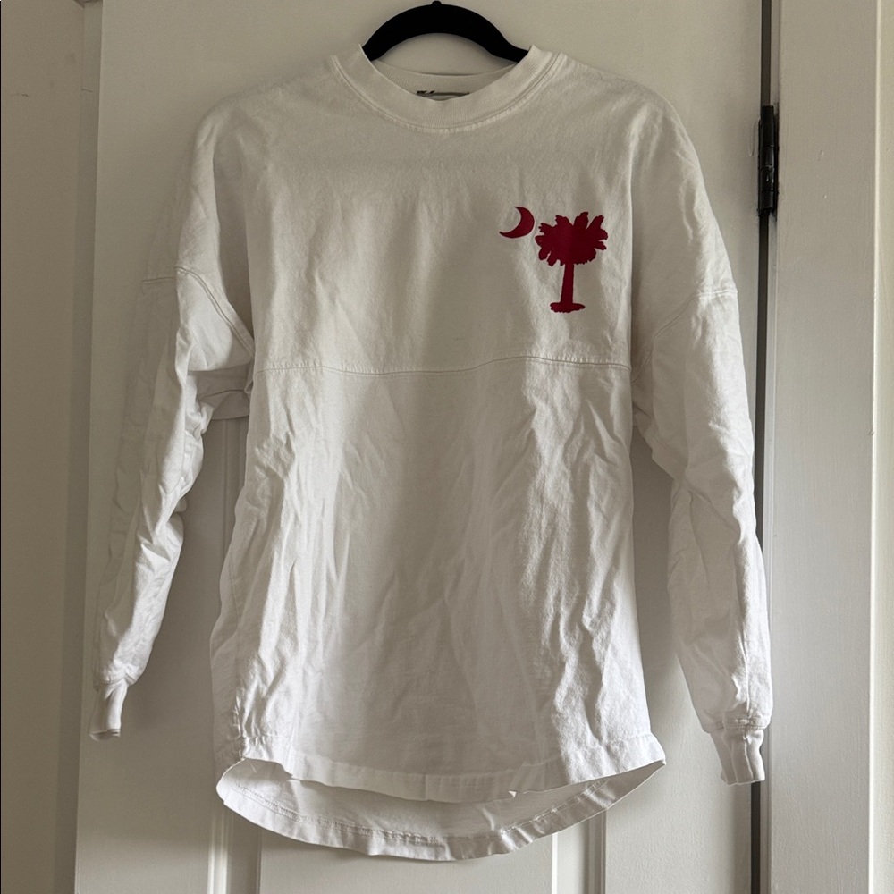 Spirit White Crew Neck Shirt